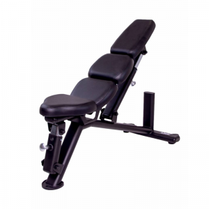 Multifunctionele bank zwart LMX1060 van Lifemaxx