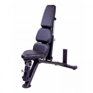 Multifunctionele bank zwart LMX1060 van Lifemaxx