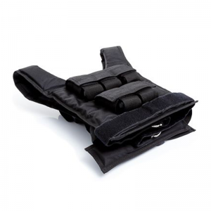 Gewichtsvest 10 kg Pro van Muscle-Power is een prettig gewichtvest