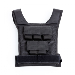 Gewichtsvest 10 kg Pro van Muscle-Power is een prettig gewichtvest