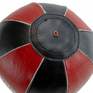 Lederen Speedball Zwart-Rood | Super Pro