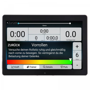 Rowing Machine Eight Black by Augletics