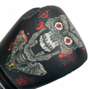 Combat Gear (kick)Bokshandschoenen Leder SKULL | Super Pro