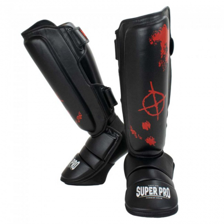 Combat Gear Shin Guards SKULL | Super Pro