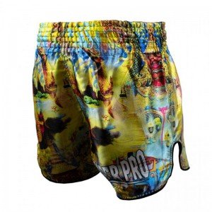 Combat Gear ThaiShort Pattaya Yellow | SuperPro