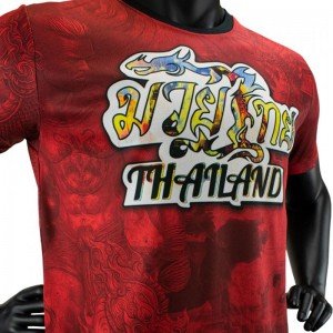 Combat Gear Thai T-Shirt Pattaya Rood | Super Pro