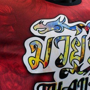 Combat Gear Thai T-Shirt Pattaya Rood | Super Pro