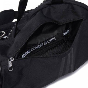 Training Sporttas Polyester 2 in 1 Zwart/Wit | adidas