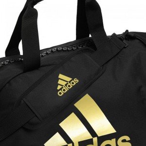 Training Sporttas Polyester 2 in 1 Zwart/Goud | adidas