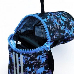 Sporttas Military Combat Blauw Camo/Zilver Medium | adidas
