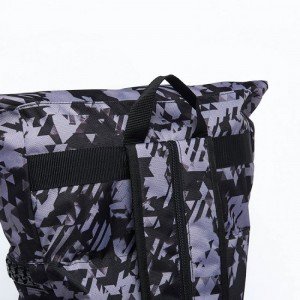 Sporttas Military Combat Zwart Camo/Zilver Medium | adidas
